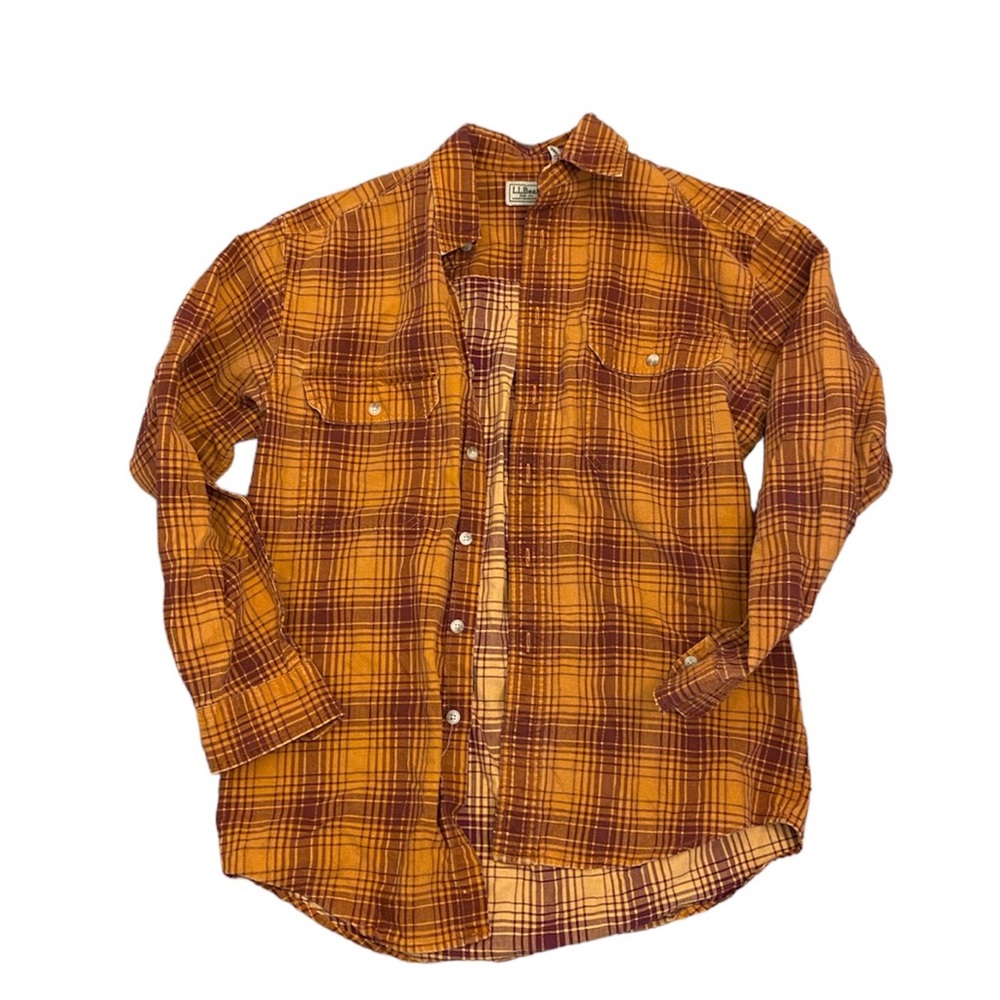 Vintage Fall LL Bean Button Up Shirt